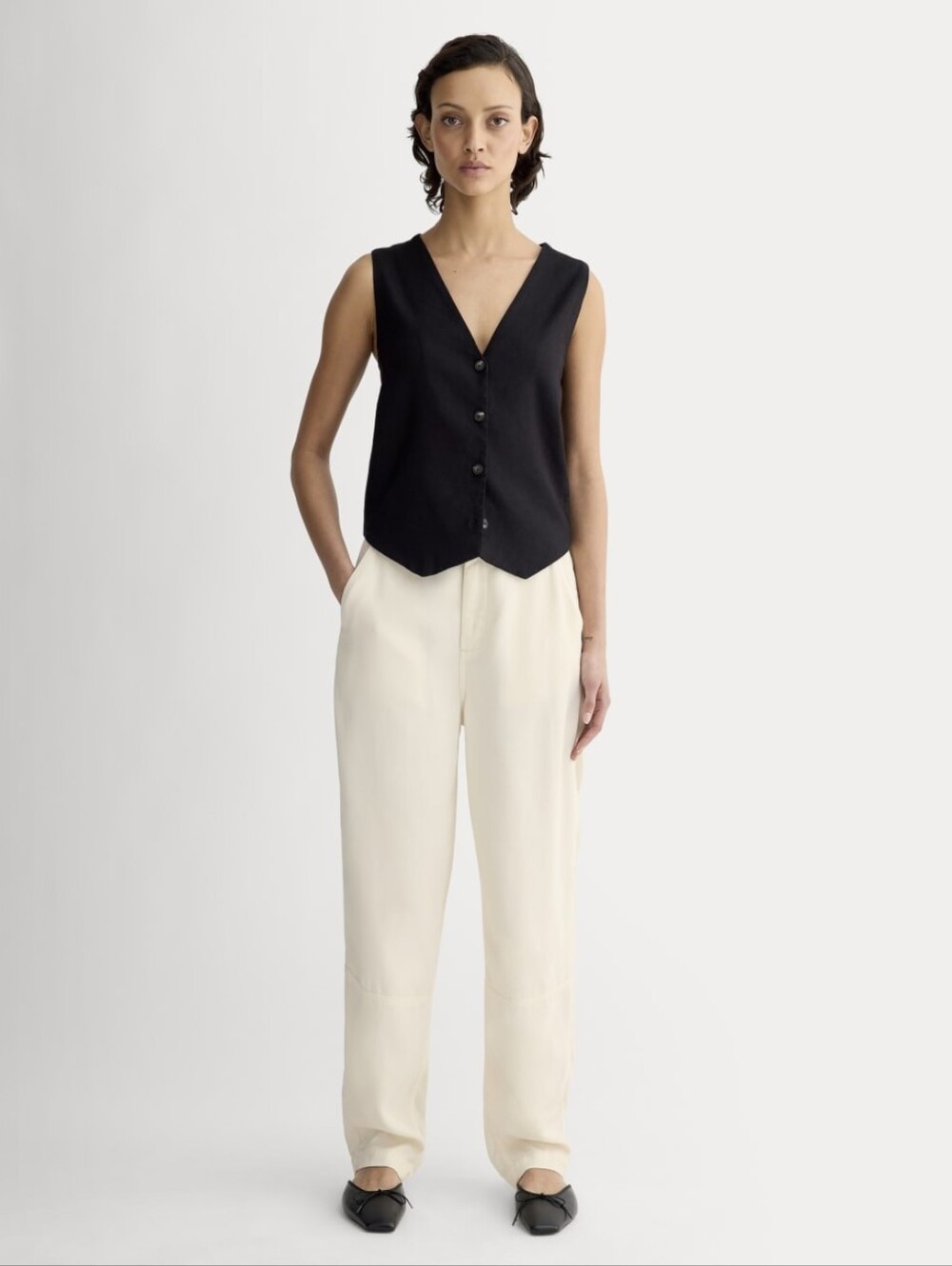 NWT Everlane The Chino in Buttersoft Bone Size 8